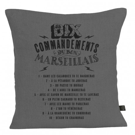 Coussin 10 Commandements